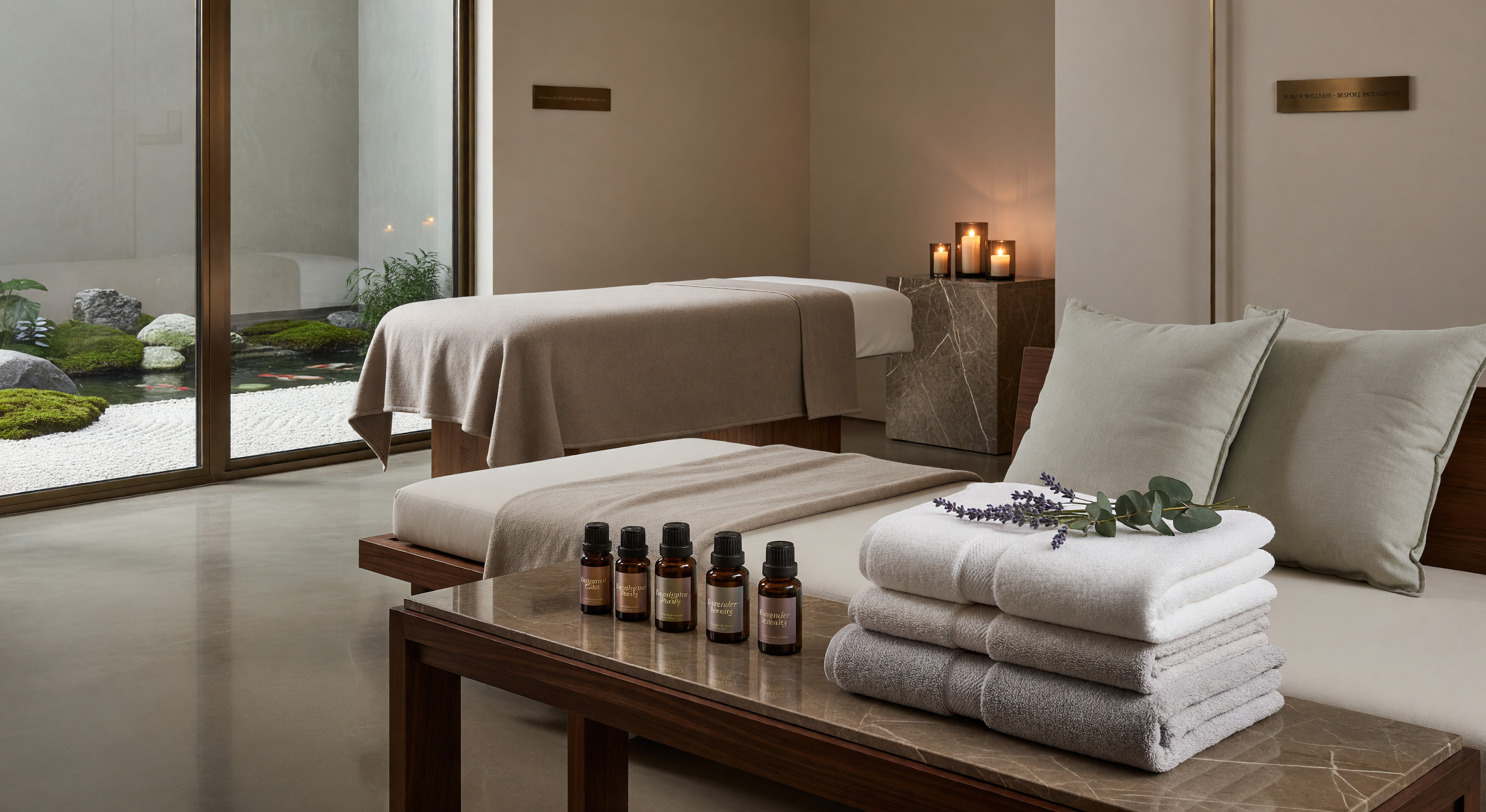 Luxury spa — the experience we design towards