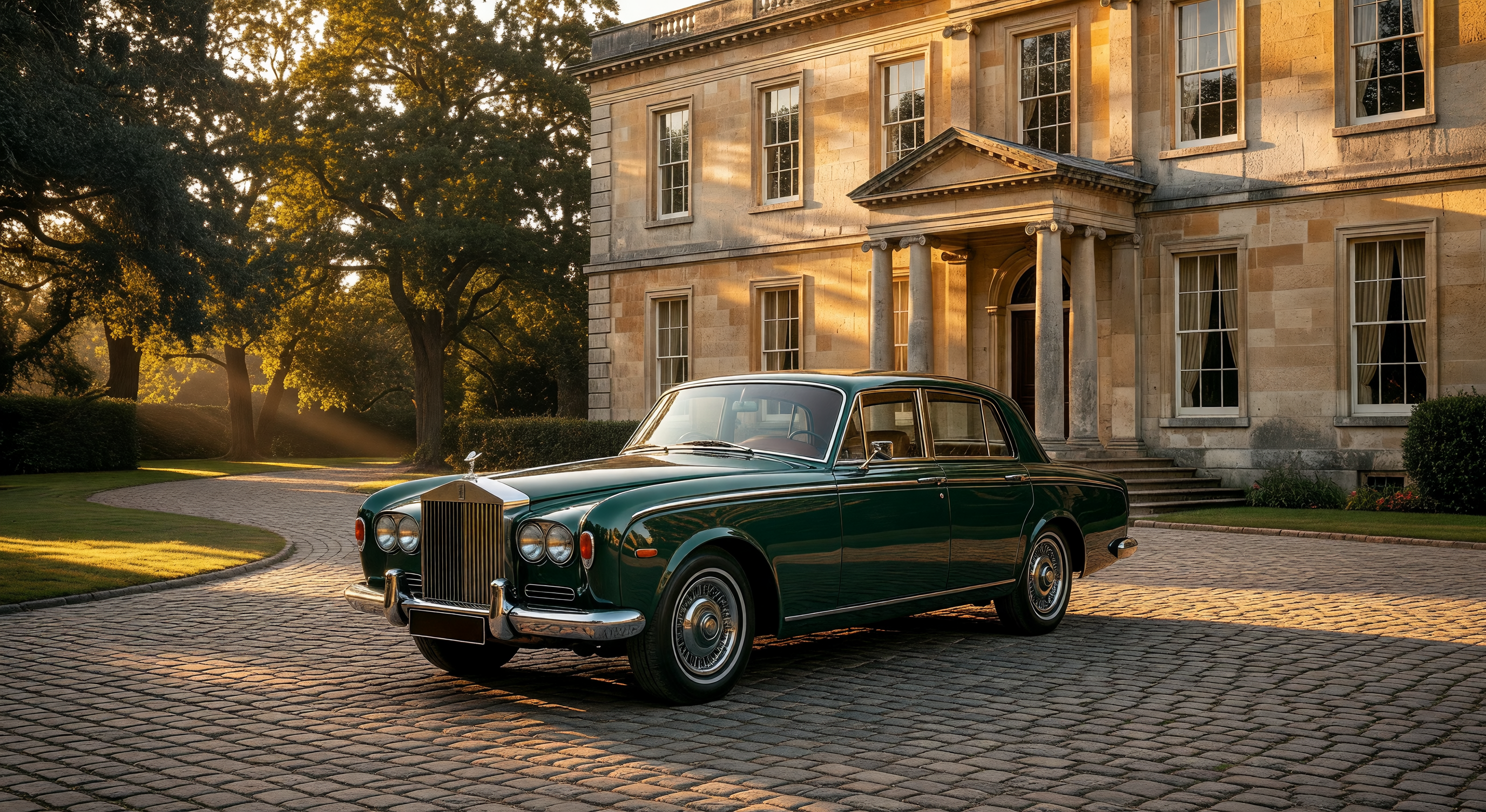 Vintage luxury car — heritage and value